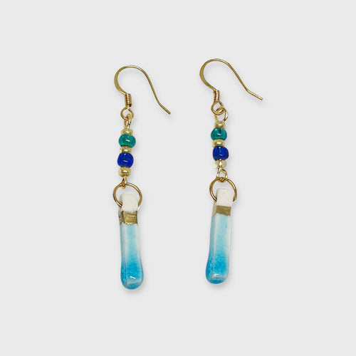 Boucles d'oreilles pendantes en porcelaine | EMPREINTES Paris - EMPREINTES Paris