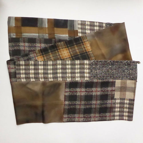 Grande écharpe soie gris-taupe | EMPREINTES Paris - EMPREINTES Paris