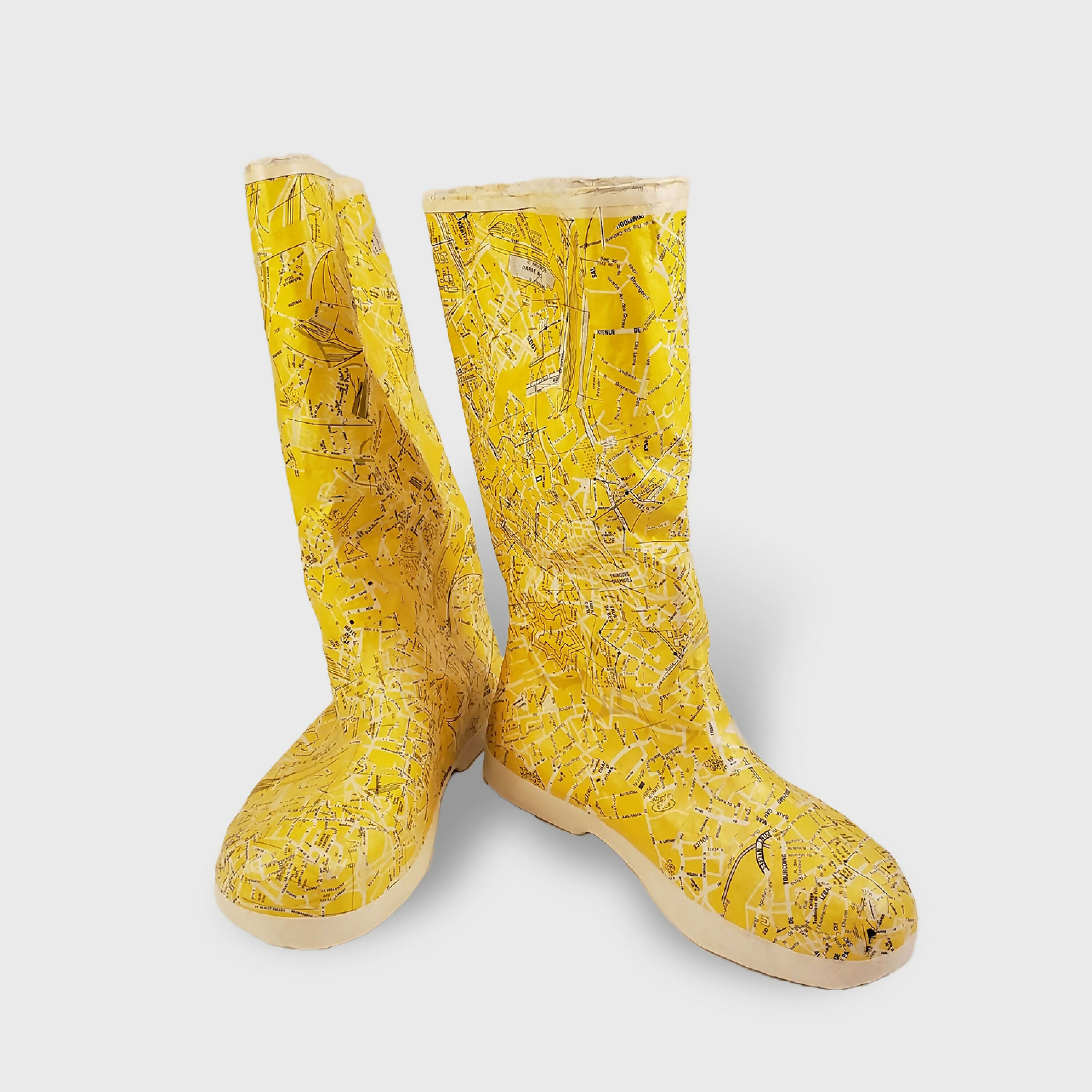 sculpture_papier_de_bottes_jaunes_laurence_lehel copie | EMPREINTES Paris