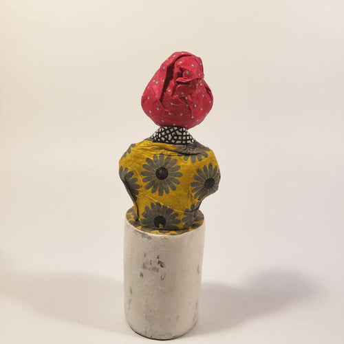 Sculpture papier Elle est mignonne | EMPREINTES Paris - EMPREINTES Paris