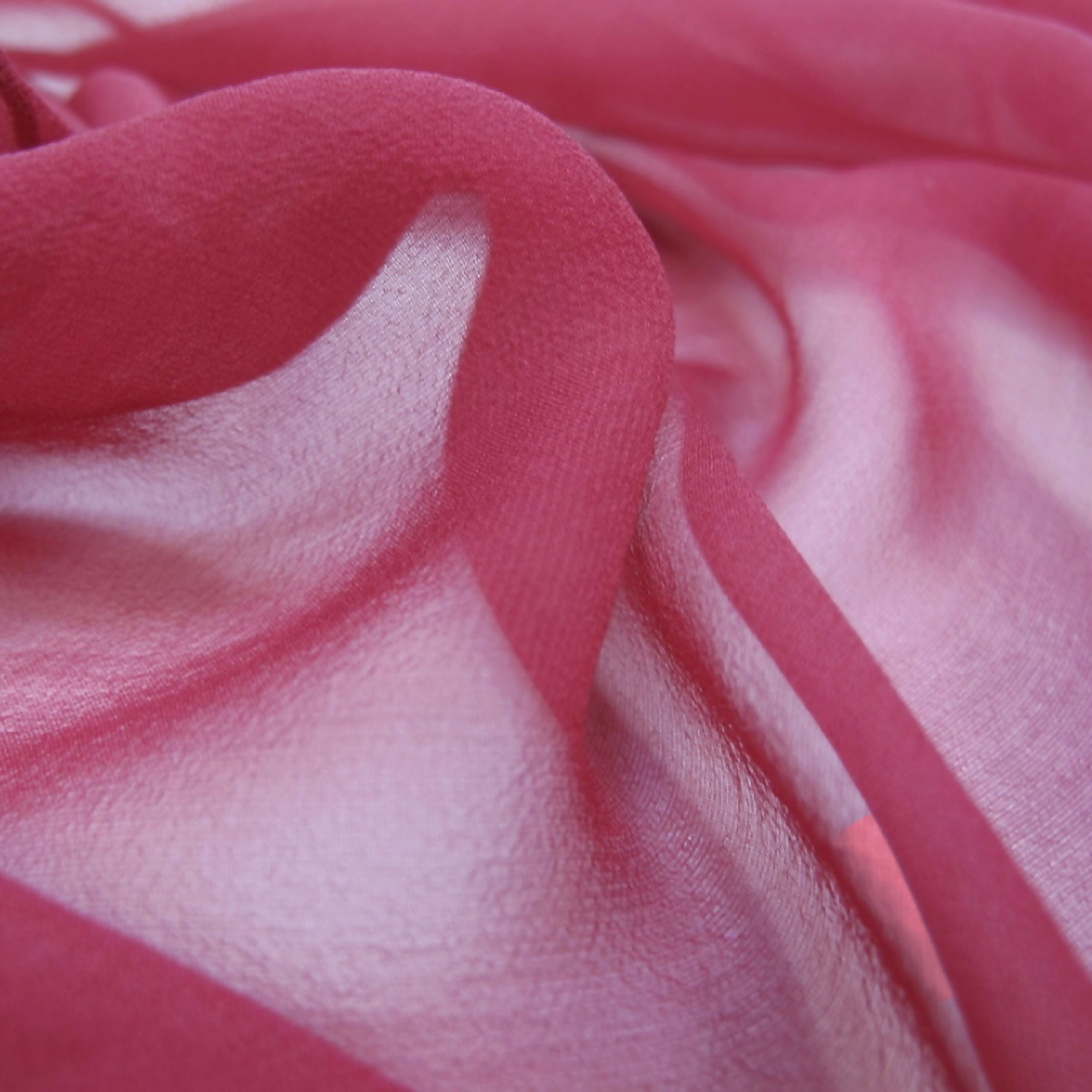 Écharpe 180 unie rouge framboise | EMPREINTES Paris