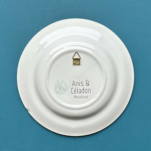 Assiette murale Tomates et petits pois | EMPREINTES Paris - EMPREINTES Paris