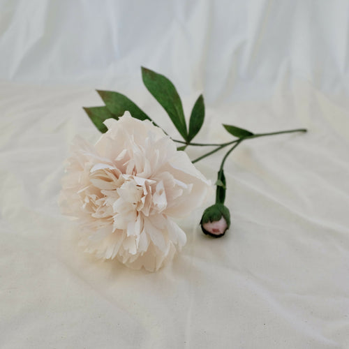 Pivoine blanche en papier | EMPREINTES Paris - EMPREINTES Paris