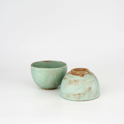 Tasse en grès - vert clair | EMPREINTES Paris - EMPREINTES Paris