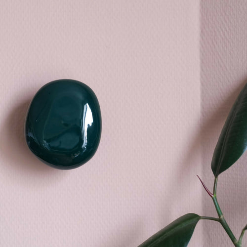 Patère Agate vert Alhambra | EMPREINTES Paris - EMPREINTES Paris