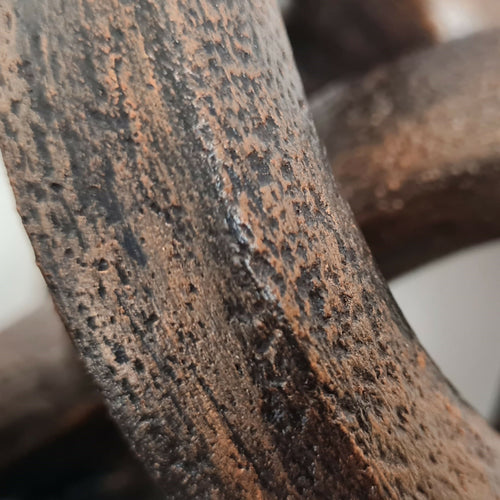 Sculpture contemporaine en argile Le tunnel | EMPREINTES Paris - EMPREINTES Paris