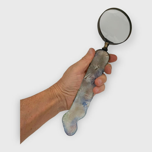 loupe libellule vert bleu accessoire bureau cadeau homme decoration vert et bleu art déco | EMPREINTES Paris - EMPREINTES Paris