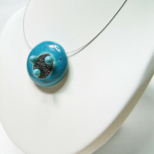 Collier Miro bleu | EMPREINTES Paris - EMPREINTES Paris