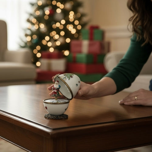 Boite à musique sapin Noël | EMPREINTES Paris - EMPREINTES Paris