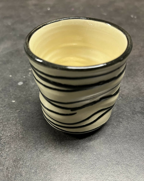 Tasse droite striée | EMPREINTES Paris - EMPREINTES Paris