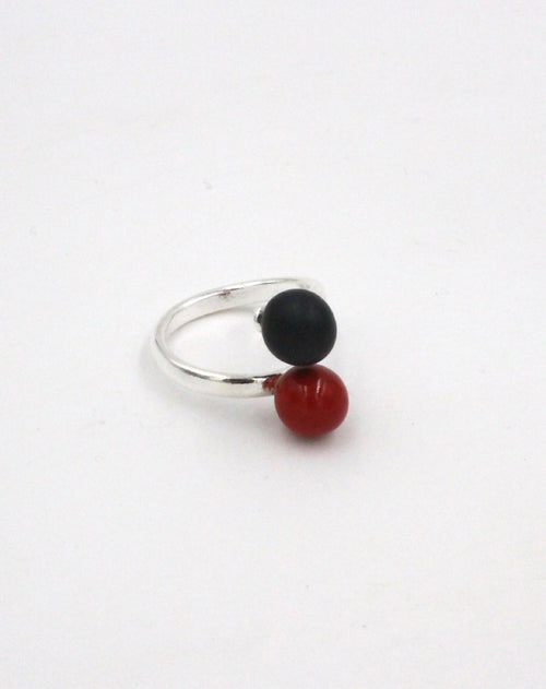 andreani-creations-bague-duo-cerise-noir-andreani_andreani-renaud-1 | EMPREINTES Paris - EMPREINTES Paris