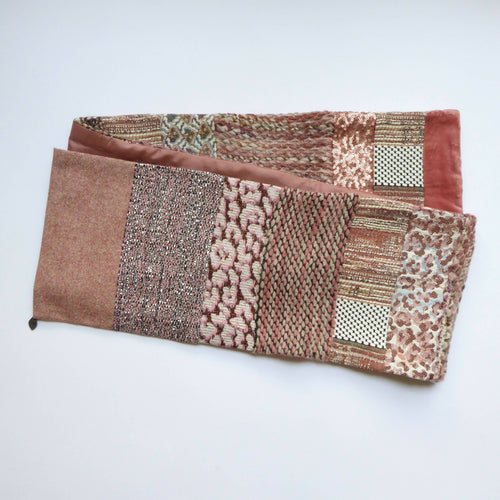 Écharpe hivernale -vieux rose | EMPREINTES Paris - EMPREINTES Paris