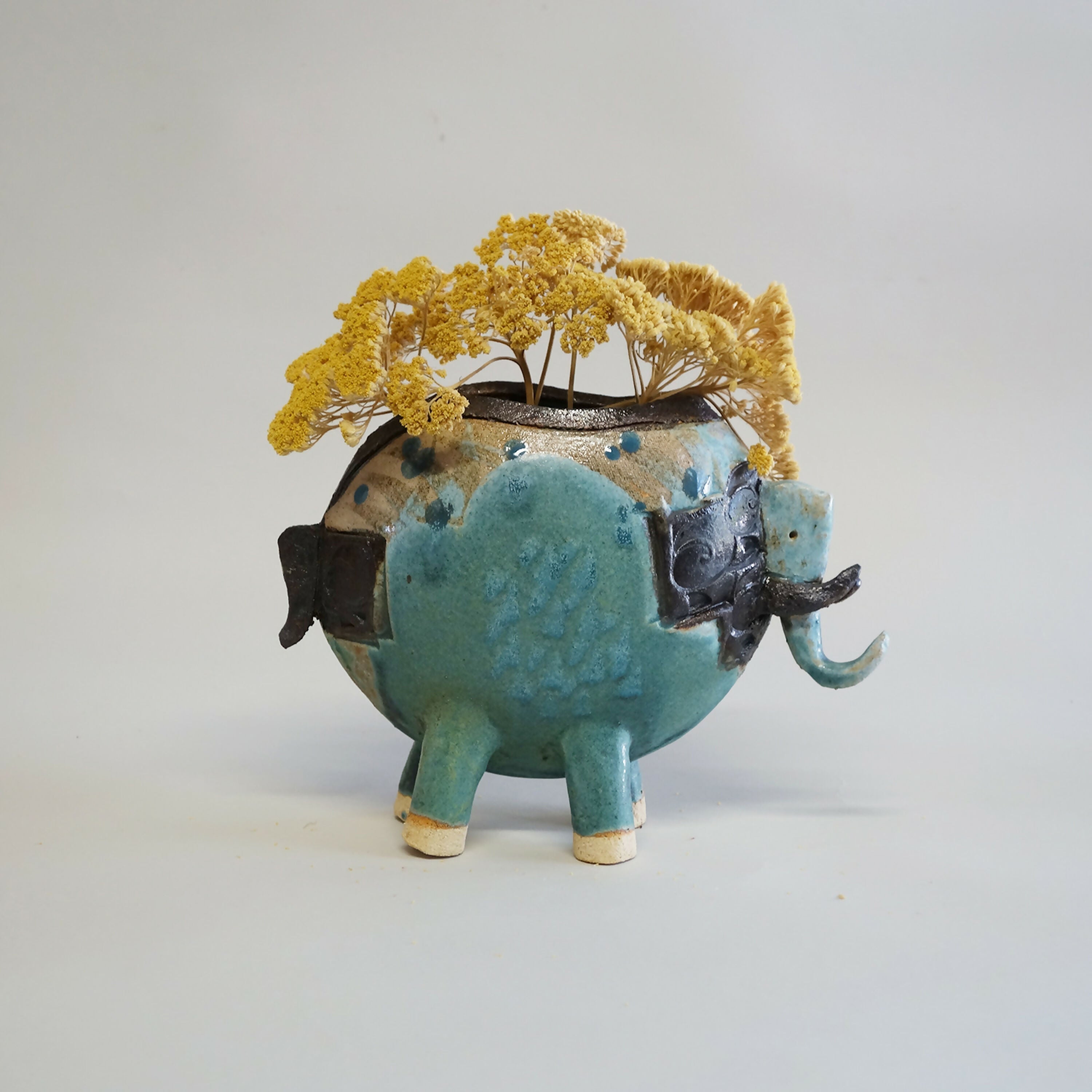 Vase éléphant bleu | EMPREINTES Paris