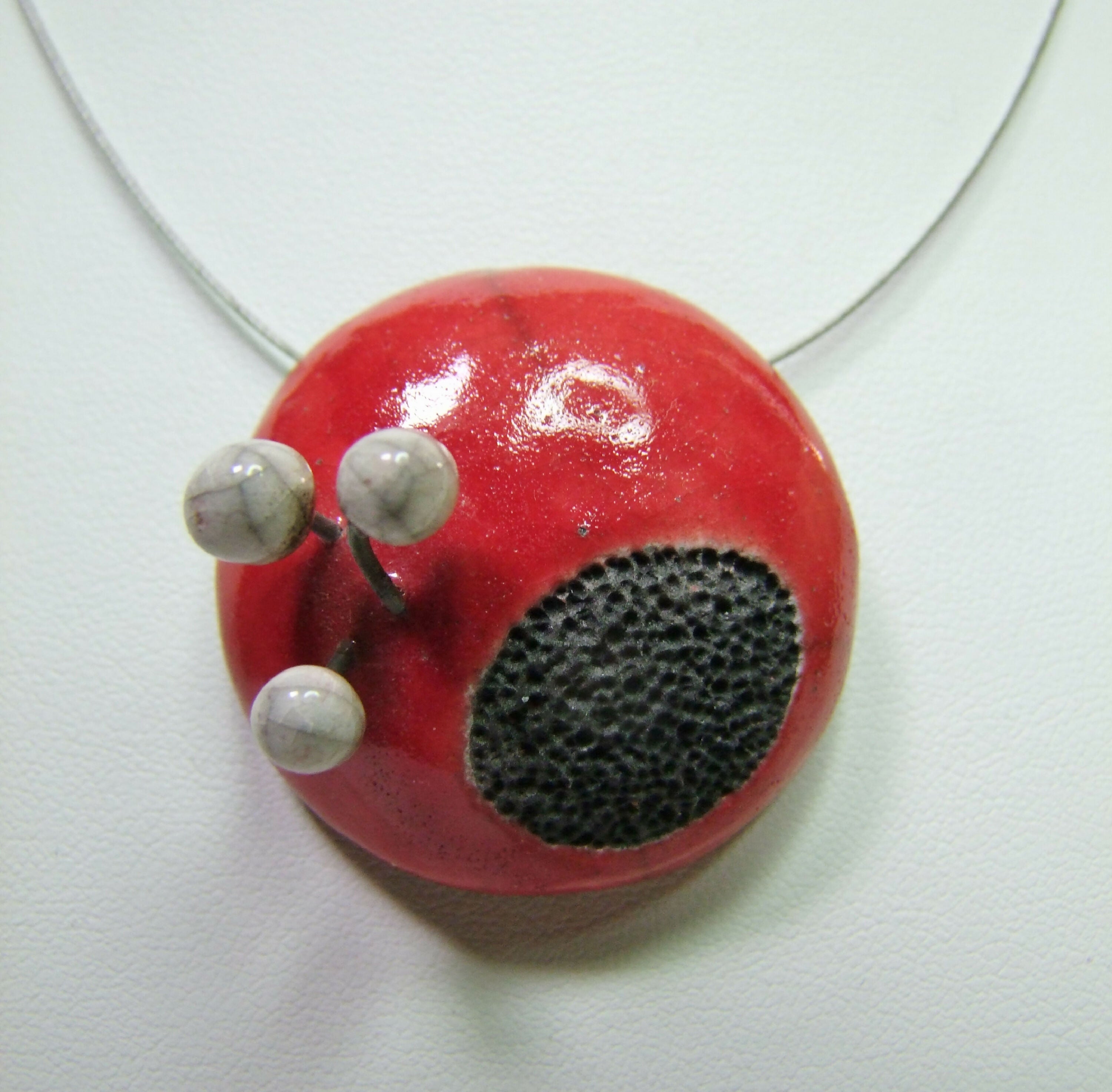 Collier Miro rouge | EMPREINTES Paris