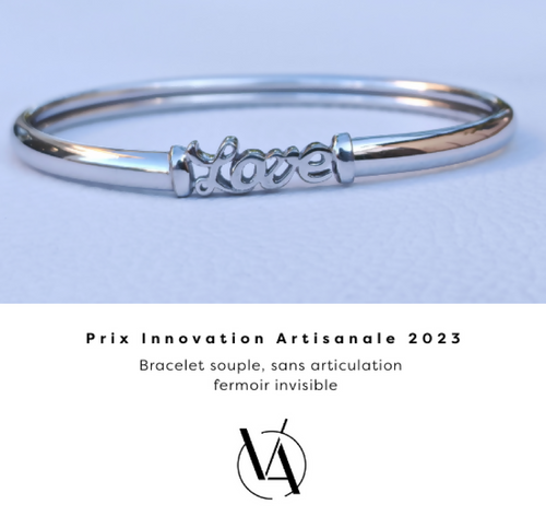 Bracelet flexible LOVE | EMPREINTES Paris - EMPREINTES Paris