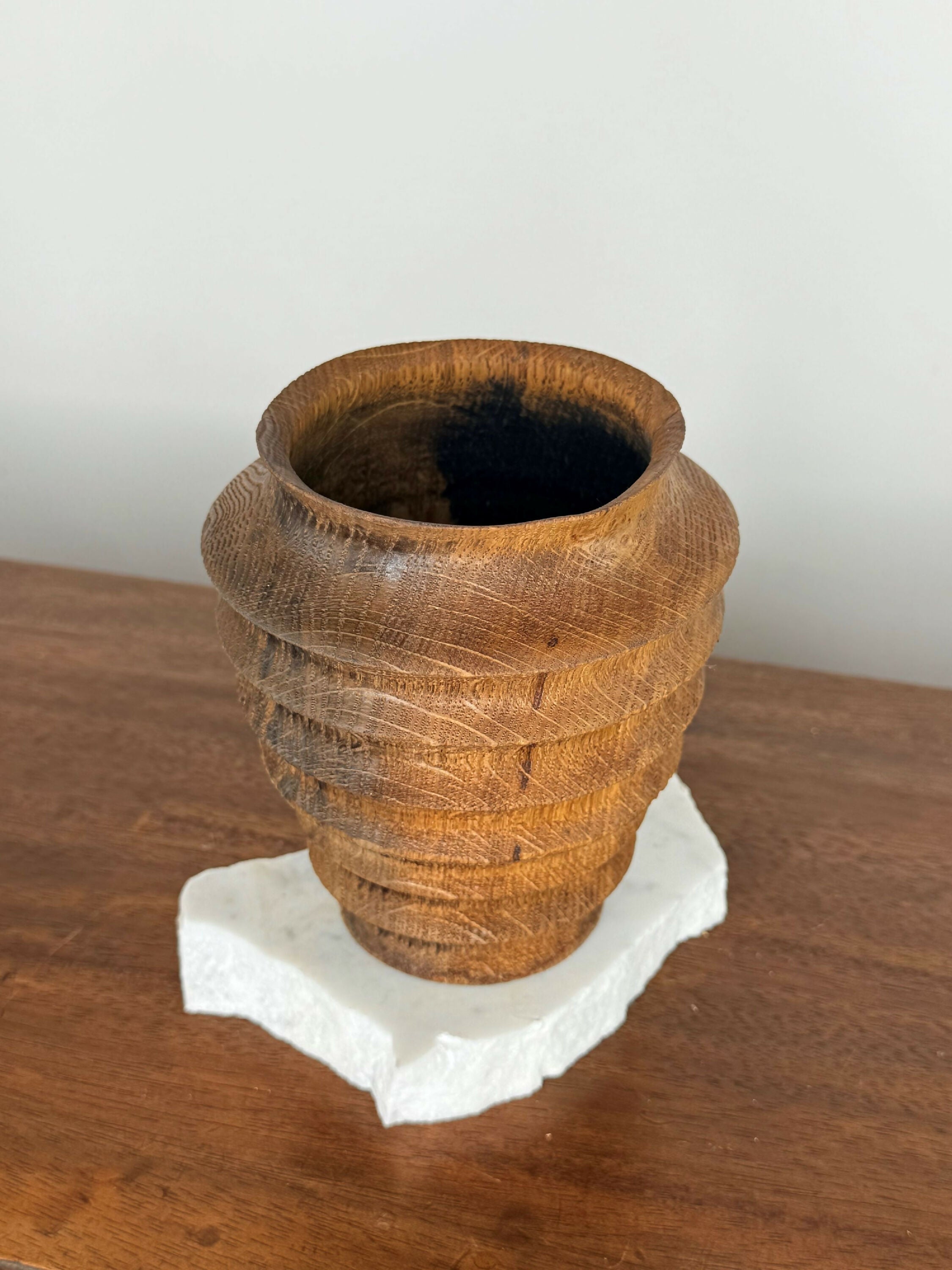 Vase en Chêne #4 | EMPREINTES Paris