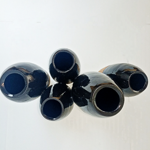 Vase Polyphore en grès roux tourné - atelier klemans copie | EMPREINTES Paris - EMPREINTES Paris