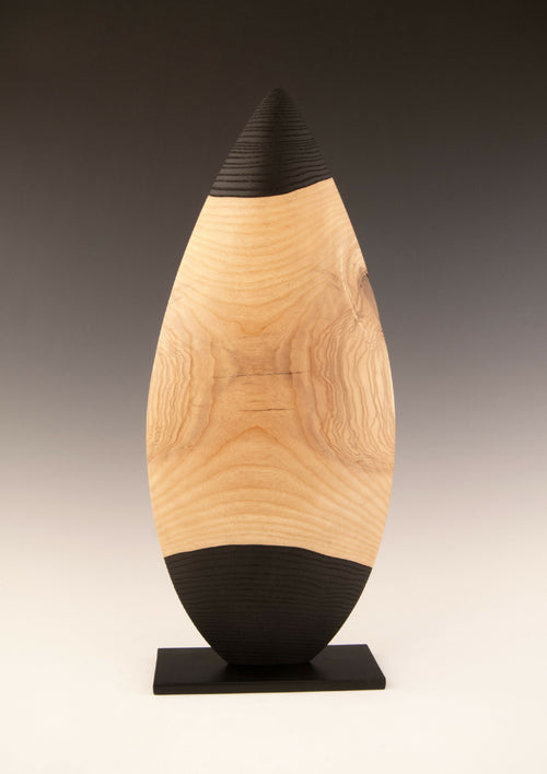 Sculpture Amande Noir Naturel | EMPREINTES Paris - EMPREINTES Paris