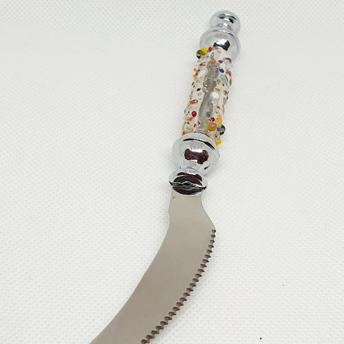 Décapsuleur en verre transparent et éclats multicolores | EMPREINTES Paris - EMPREINTES Paris