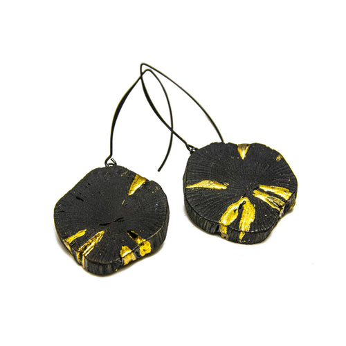 Boucles d’oreilles KURO-KIN-FULI-KINTSUGI 2 | EMPREINTES Paris - EMPREINTES Paris