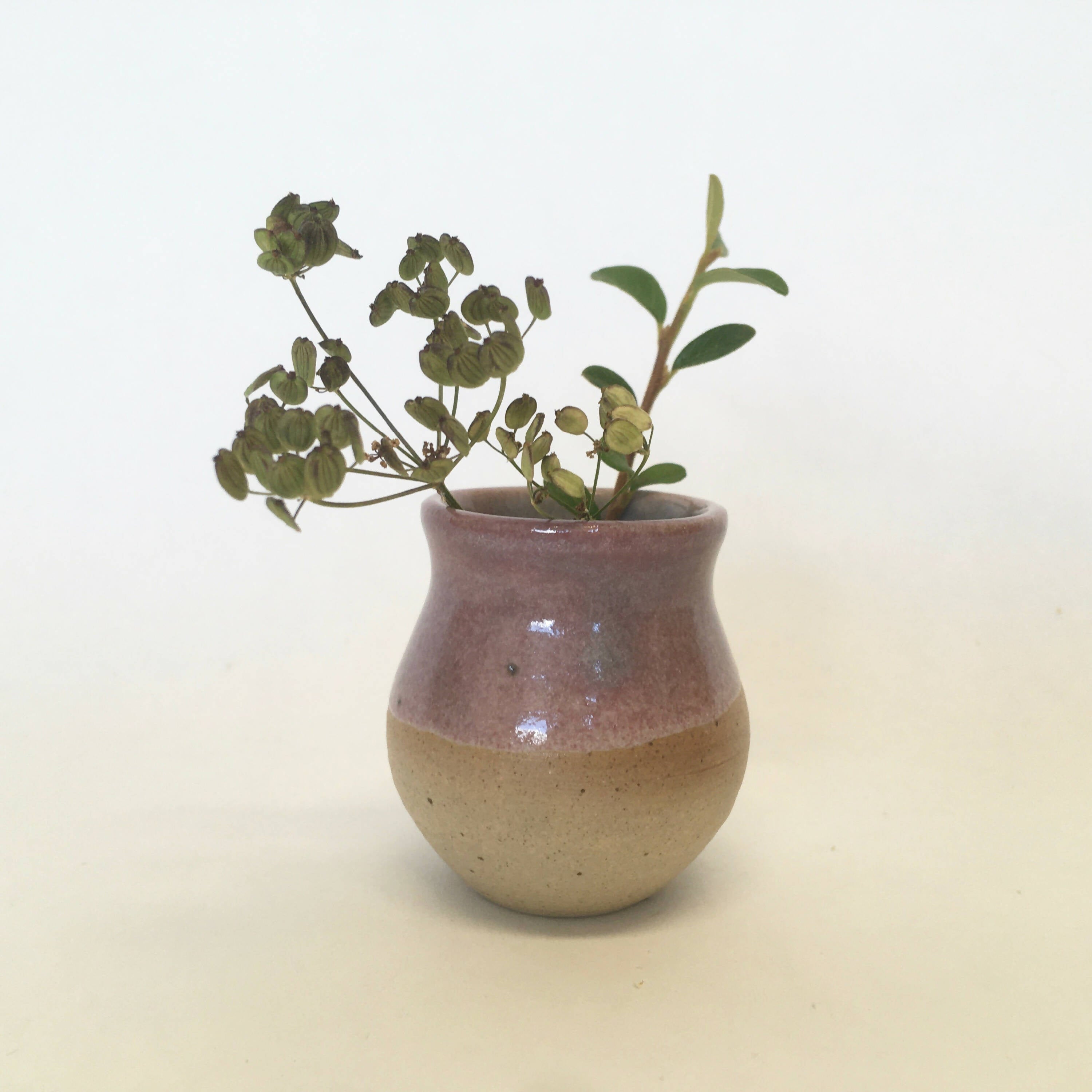 Petit Vase Sakura n°2 en grès | EMPREINTES Paris | EMPREINTES Paris