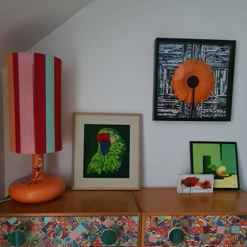 Tableau brodé Papoli | EMPREINTES Paris - EMPREINTES Paris