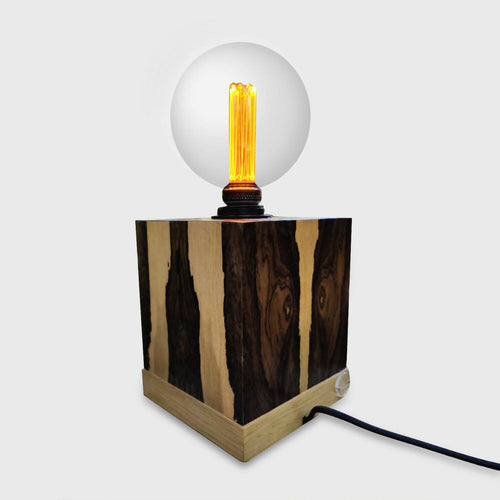 Lampe Bois ziricote Ebéniste Dupetit Thouars | EMPREINTES Paris - EMPREINTES Paris