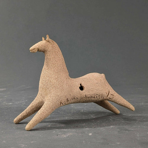 Sculpture Murale Mini Cheval Beige Foncé | EMPREINTES Paris - EMPREINTES Paris