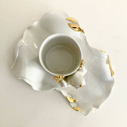 Tasse et soucoupe Grenouille | EMPREINTES Paris - EMPREINTES Paris