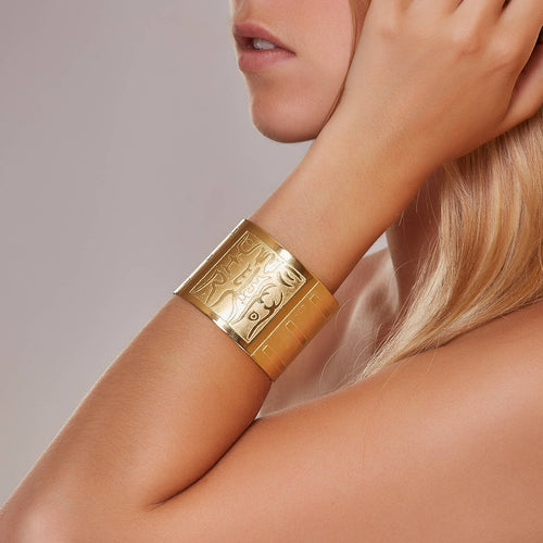 Bracelet plaqué or Empereur de Chine | EMPREINTES Paris - EMPREINTES Paris