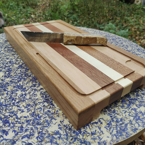 Billot de table en bois & Couteau 1 | EMPREINTES Paris - EMPREINTES Paris