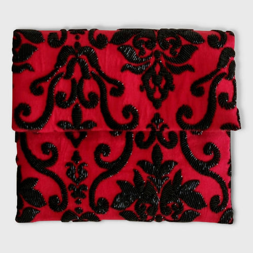 Pochette rouge perlée | EMPREINTES Paris - EMPREINTES Paris