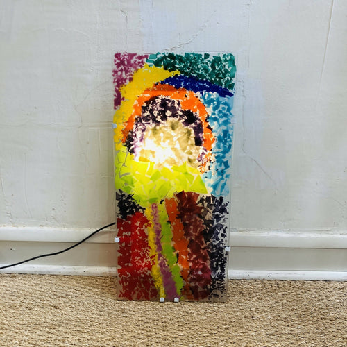 Tableau lumineux en verre Arc en ciel | EMPREINTES Paris - EMPREINTES Paris