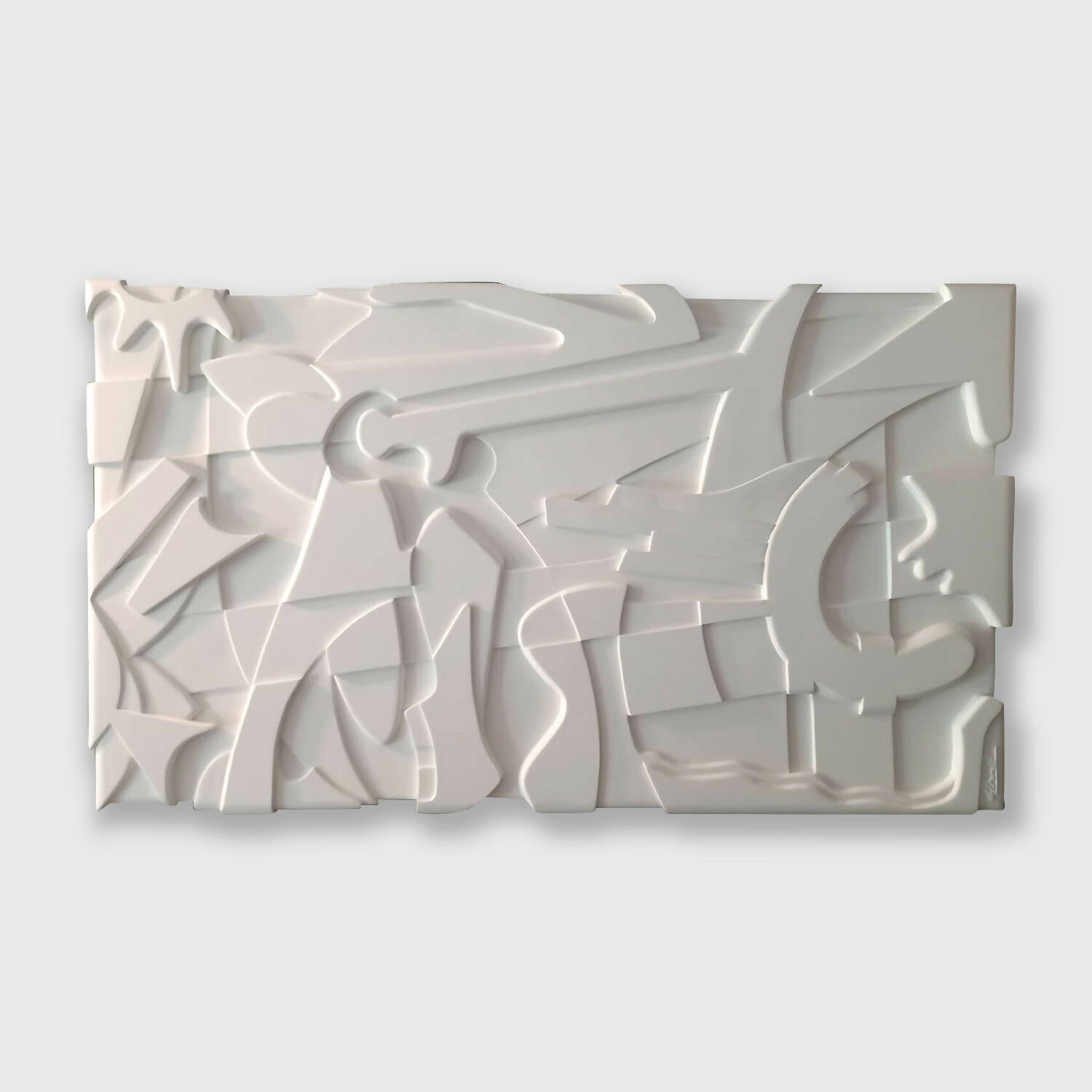 Œuvre murale sculpture Cubiste | EMPREINTES Paris | EMPREINTES Paris