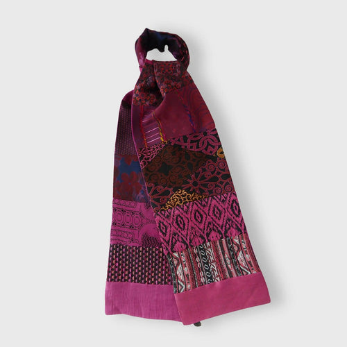 Écharpe intemporelle femme-Fuchsia | EMPREINTES Paris - EMPREINTES Paris