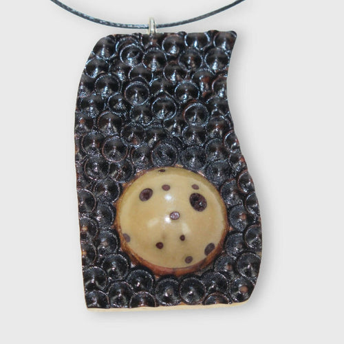 Pendentif noix de raphia | EMPREINTES Paris - EMPREINTES Paris