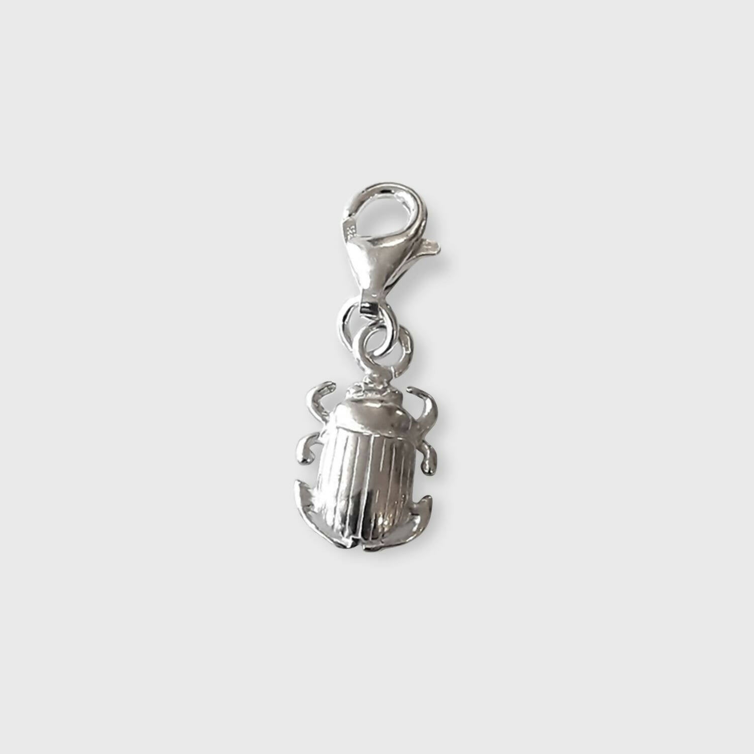 Bracelet Charms scarabée argent massif | EMPREINTES Paris