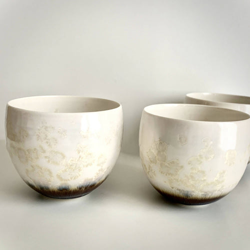 Tasse Daruma - Fleur de Neige (grand modèle) | EMPREINTES Paris - EMPREINTES Paris