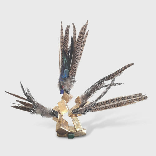 Sculpture OR+PLUMES-APOCATEQUIL | EMPREINTES Paris - EMPREINTES Paris