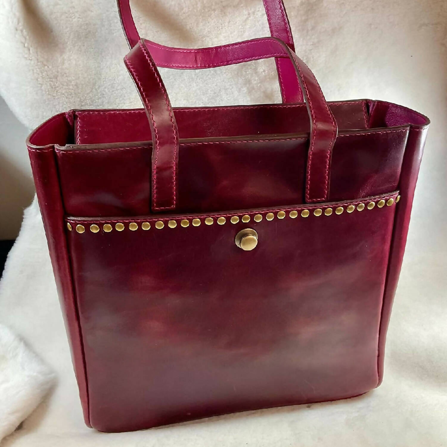 Sac cabas bordeaux | EMPREINTES Paris | EMPREINTES Paris