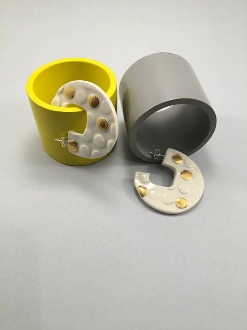 Créoles collection Pixels | EMPREINTES Paris - EMPREINTES Paris