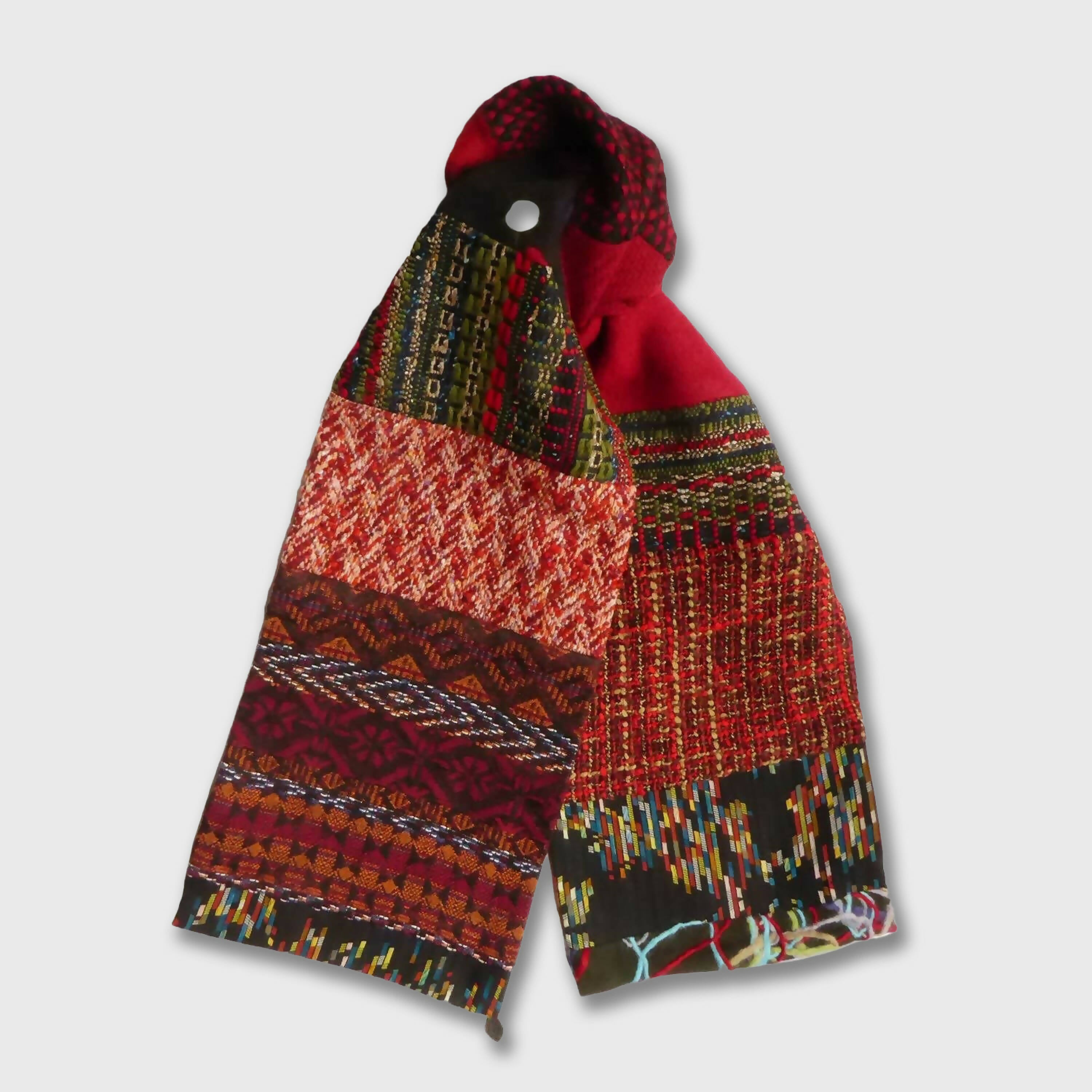 Écharpe hivernale - Rouge | EMPREINTES Paris