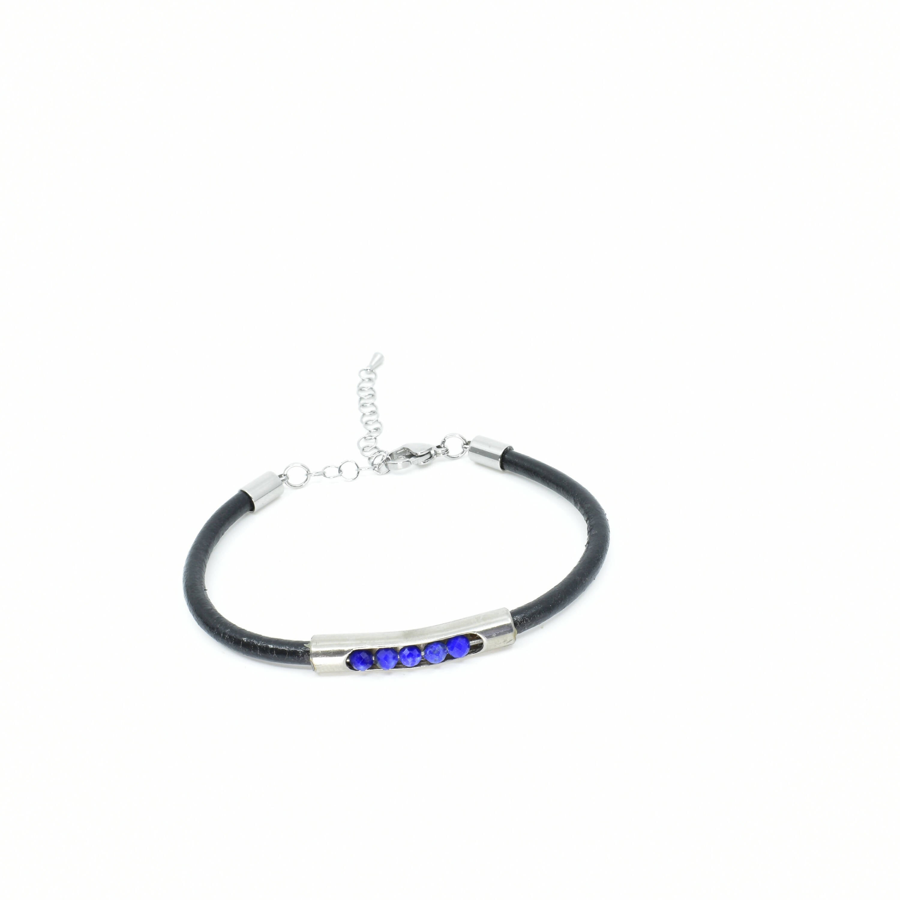 Bracelet en perles de Lapis Lazuli | EMPREINTES Paris | EMPREINTES Paris