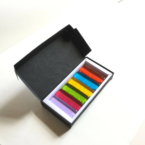 Coffret de 12 porte-couteaux barrettes multicolore | EMPREINTES Paris - EMPREINTES Paris