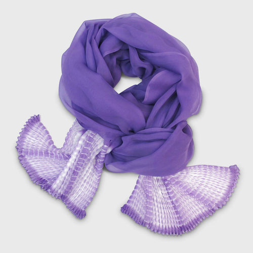 Écharpe plissée mousseline de soie Coplicot | EMPREINTES Paris - EMPREINTES Paris