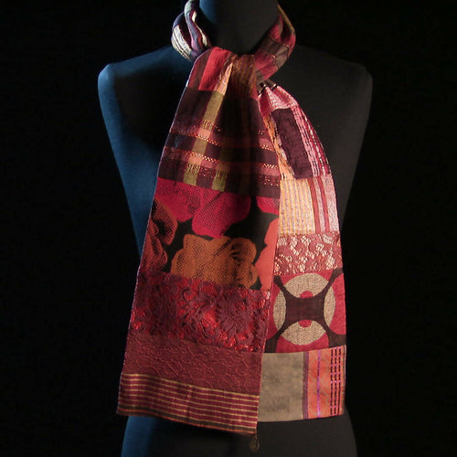 Écharpe intemporelle femme-brique | EMPREINTES Paris - EMPREINTES Paris