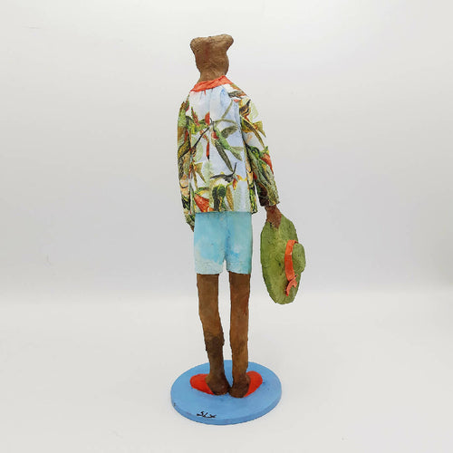 Sculpture en papier Finn le puma | EMPREINTES Paris - EMPREINTES Paris