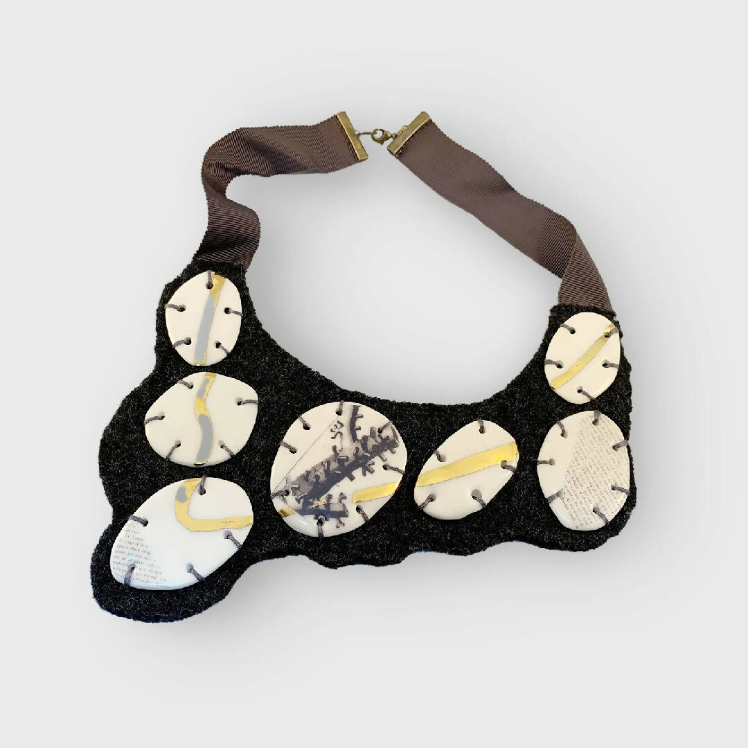 Collier Plastron Histoire naturelle | EMPREINTES Paris