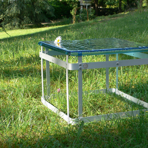 Table basse POTAGER bleue | EMPREINTES Paris - EMPREINTES Paris
