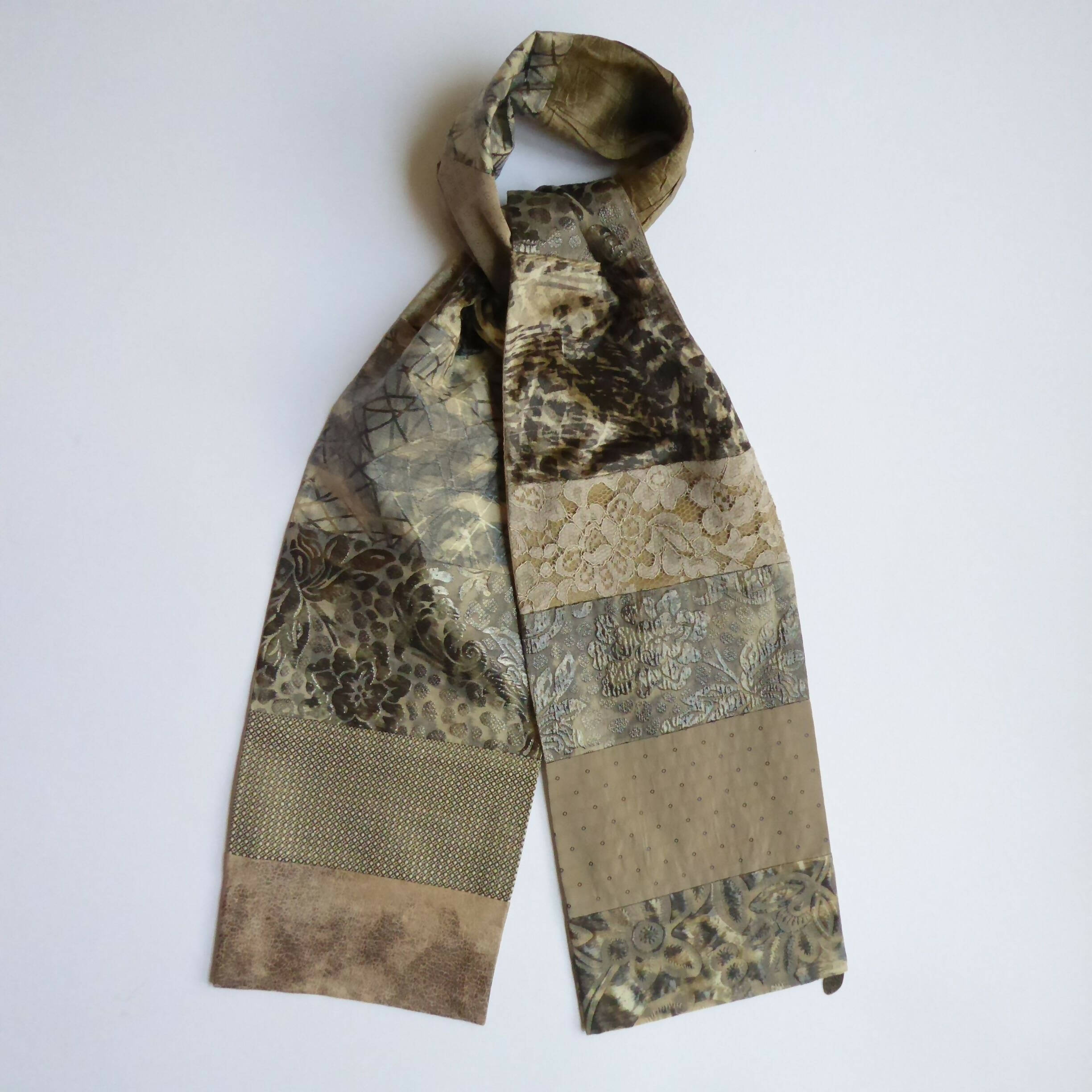 Écharpe bijou -Mordoré | EMPREINTES Paris